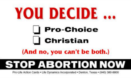 Jesus Christ Was Pro-Choice & Other Thoughts On Abortion