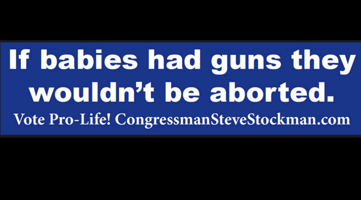 Stockman: On Babies With Guns